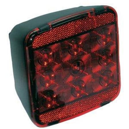 Powerhouse V840 Trailer Light - Red - Rectangular PO651033